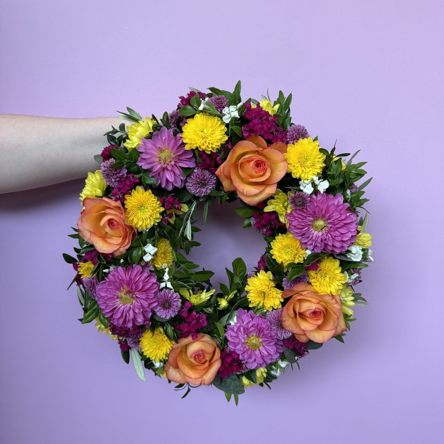 Floral Sympathy Wreath