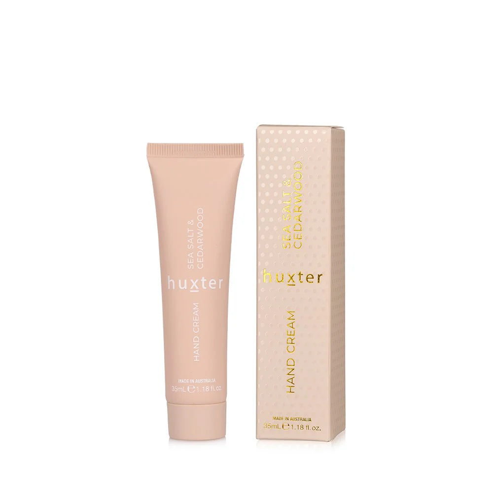 Huxter | Mini Hand Cream - Sea Salt & Cedarwood (neutral)