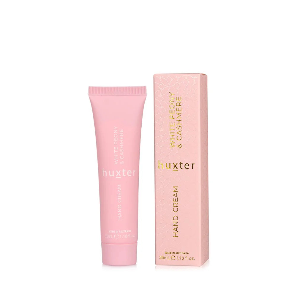 Huxter | Mini Hand Cream - White Peony & Cashmere (pink)