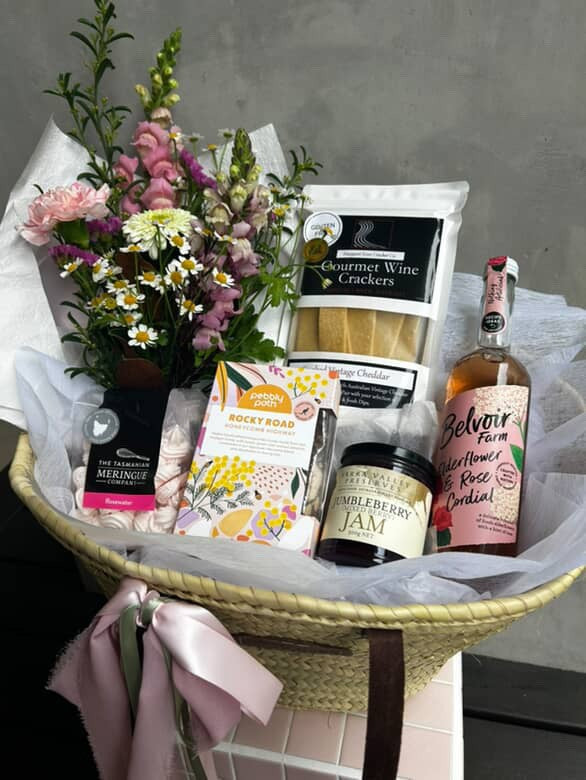 All the Best Spring Things | Gift Basket Tote