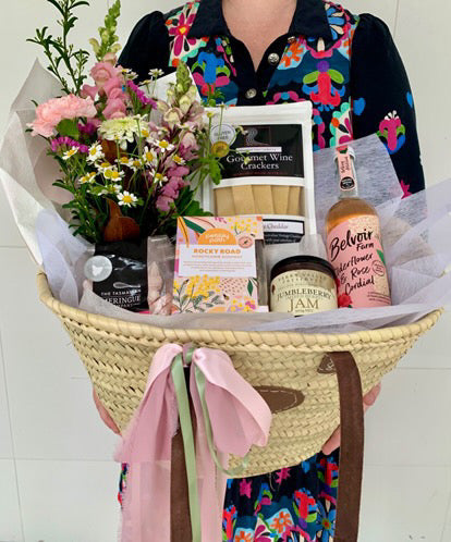 All the Best Spring Things | Gift Basket Tote