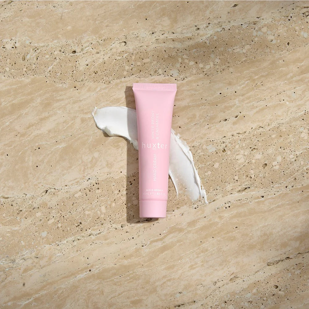 Huxter | Mini Hand Cream - White Peony & Cashmere (pink)