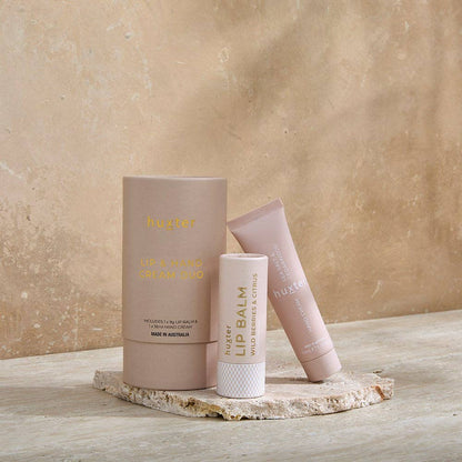 Lip &amp; Hand Cream Duo - Neutral - Sea Salt &amp; Cedarwood