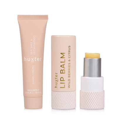 Lip &amp; Hand Cream Duo - Neutral - Sea Salt &amp; Cedarwood