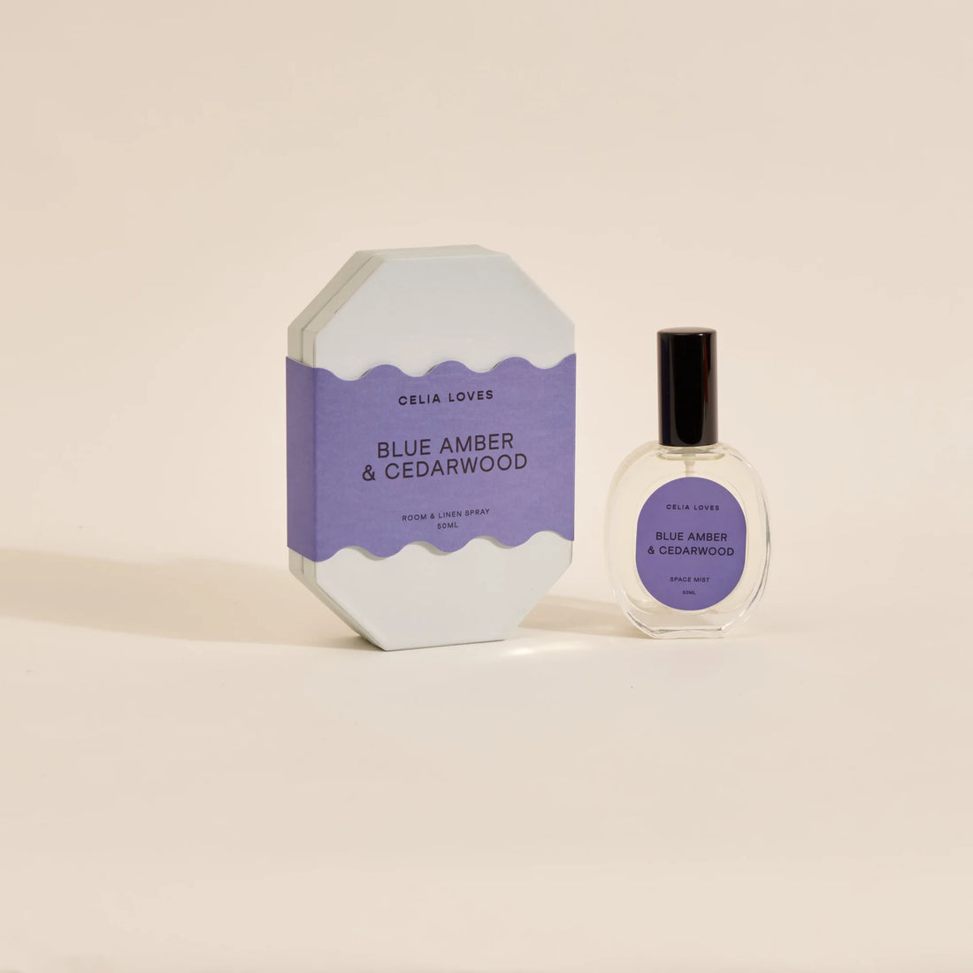 Celia Loves | Room Spray- Blue Amber + Cedarwood