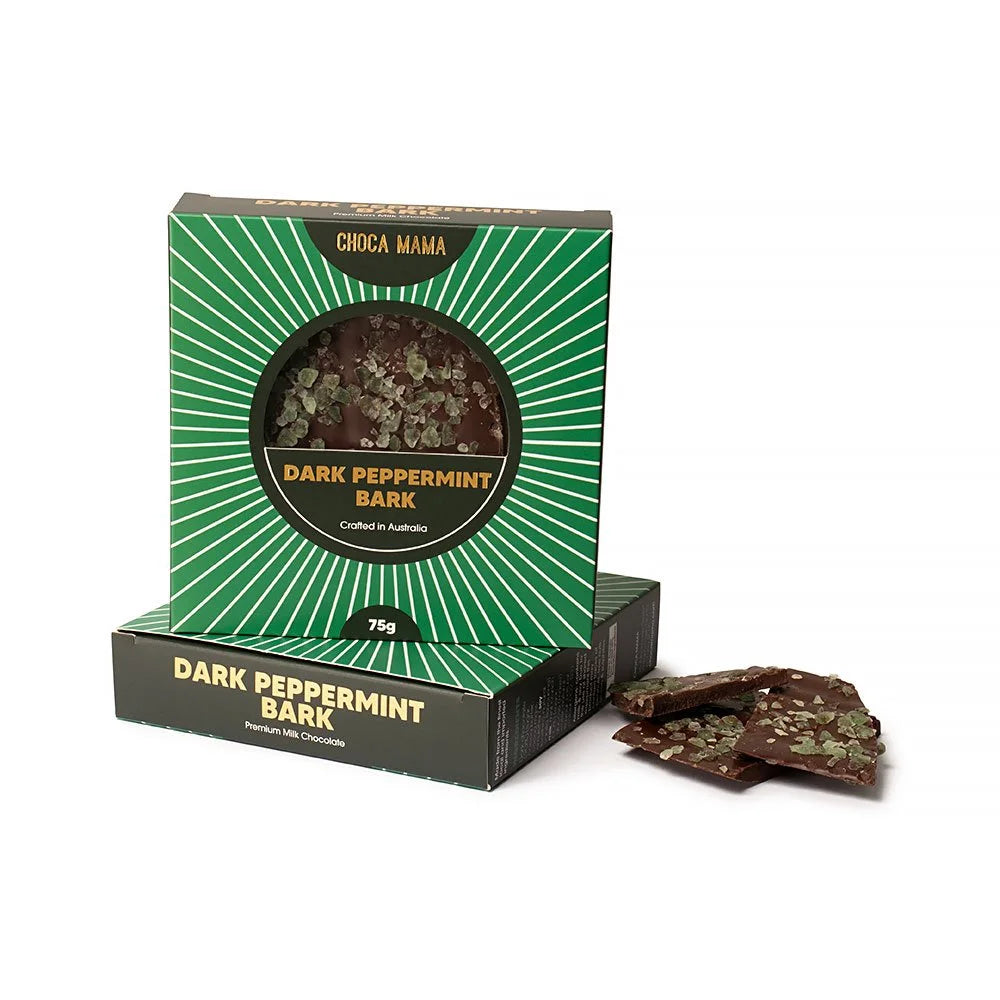 Chocamama | Dark Chocolate Peppermint Bark