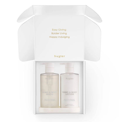 Huxter | Limited Xmas Edition Wash &amp; Lotion Gift Set - Blackcurrant, Citrus &amp; Amber