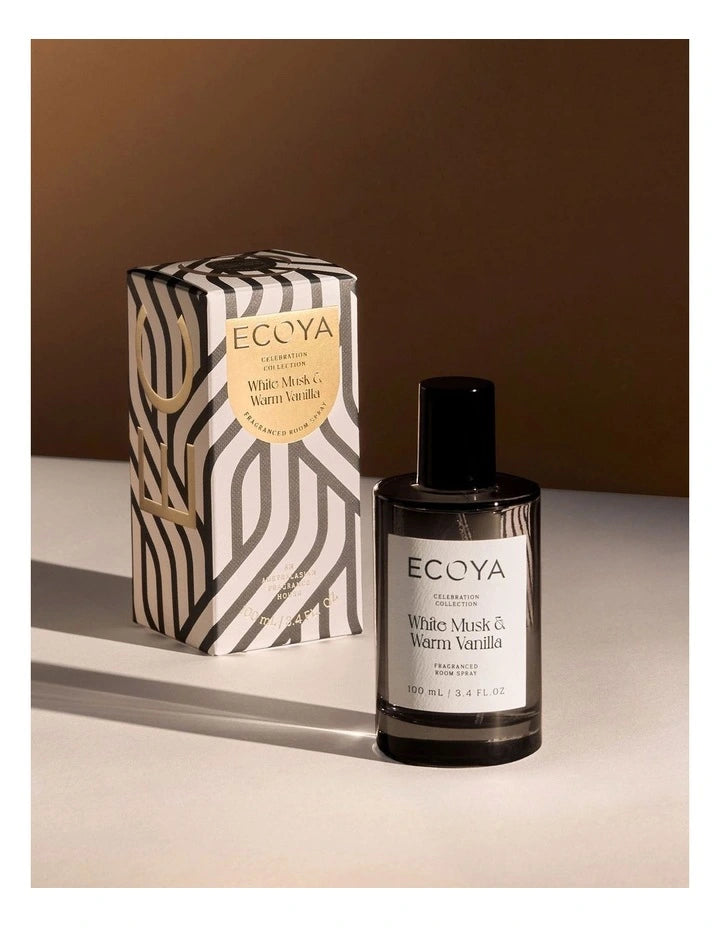 Ecoya | Celebration White Musk &amp; Warm Vanilla Room Spray