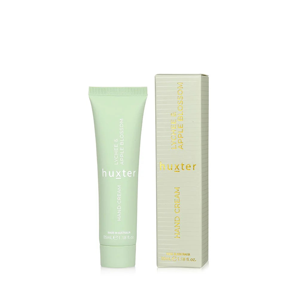 Huxter | Mini Hand Cream - Lychee & Apple Blossom (green)