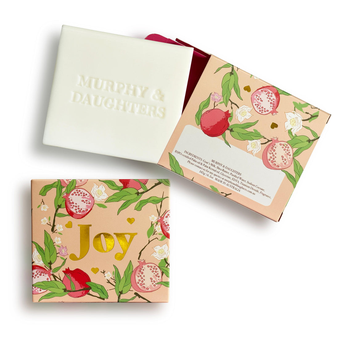 Murphy &amp; Daughters | Message on a Soap - JOY