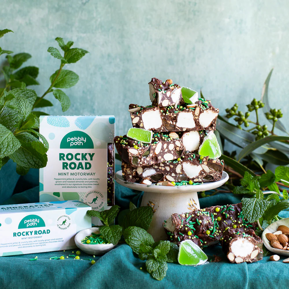 Pebbly Path | Rocky Road Mint Motorway