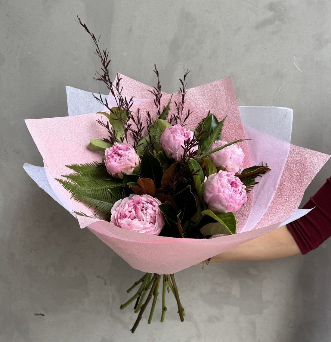 Queen of Hearts | Peony Bouquet