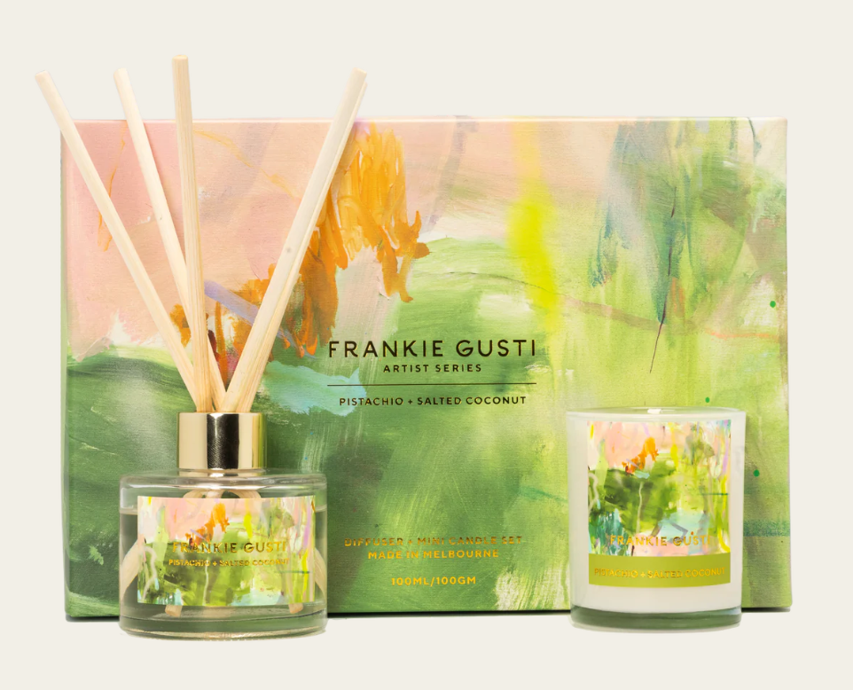 Frankie Gusti | Artist Series Duo Set | Pistachio + Salted Coconut