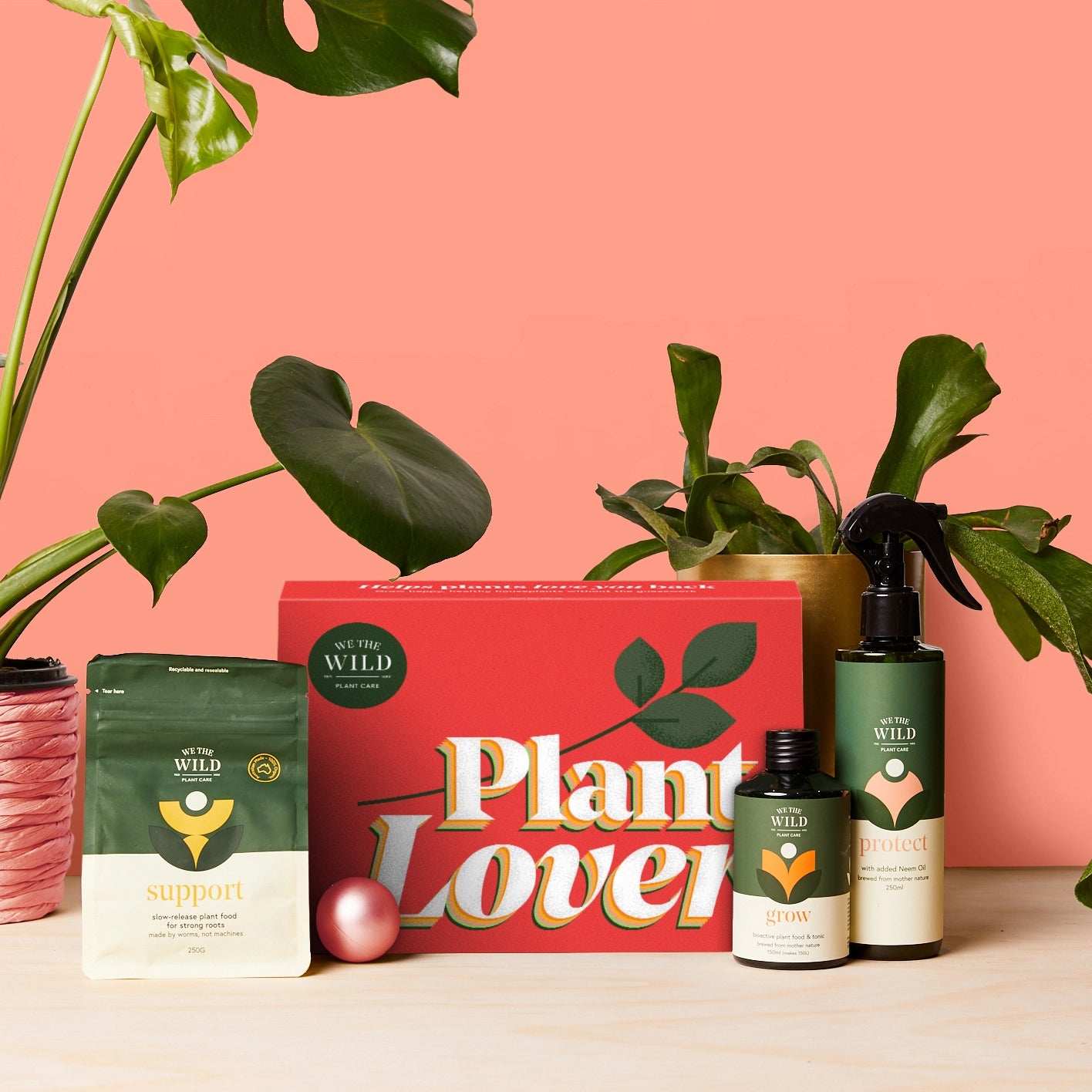 We the Wild | Plant Lover Care Kit