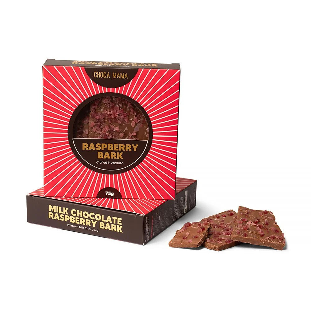 Chocamama | Chocolate Raspberry Bark