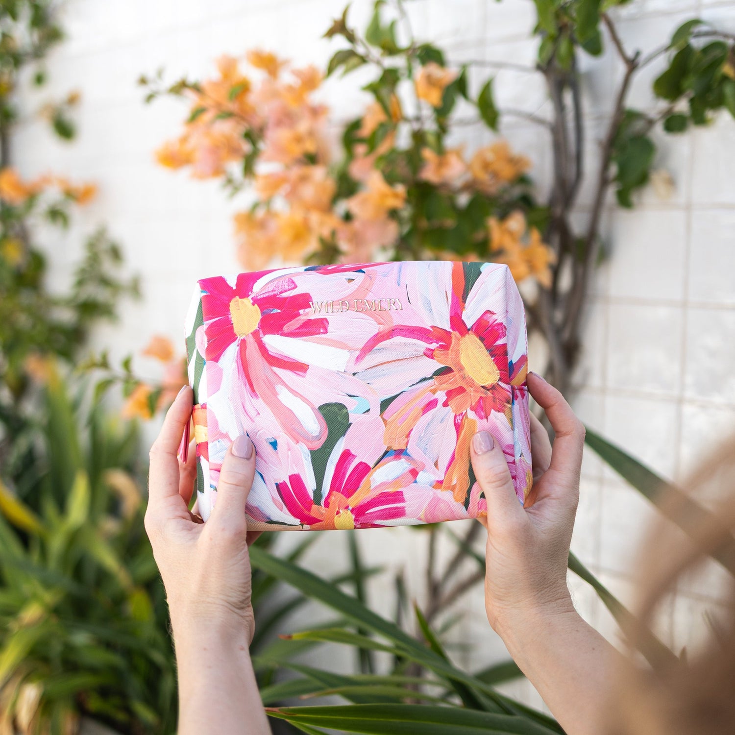 Wild Emery x Morgan Jamieson | Large Cosmetic Bag
