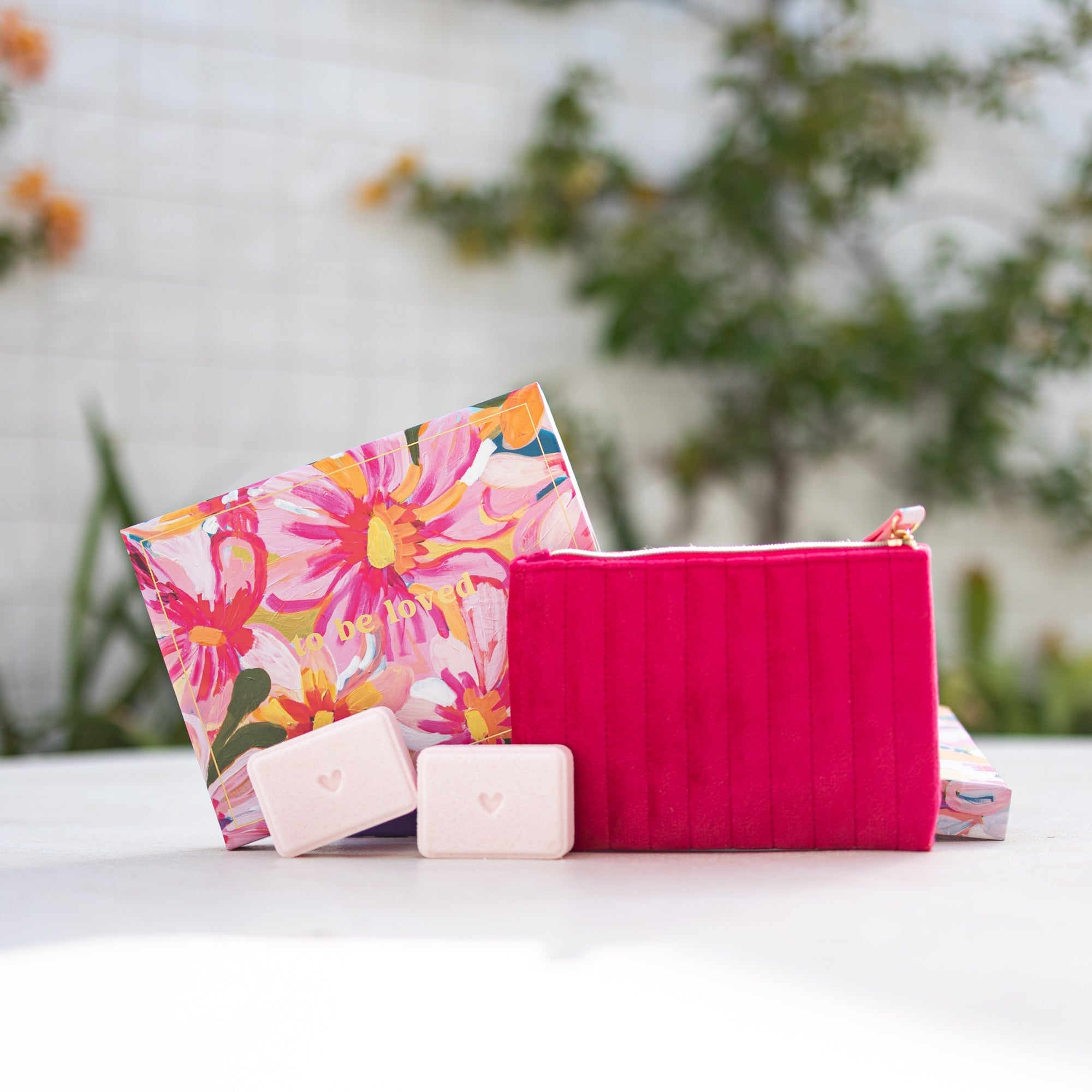 Wild Emery x Morgan Jamieson | Velvet Pouch + Twin Steamer Gift Set