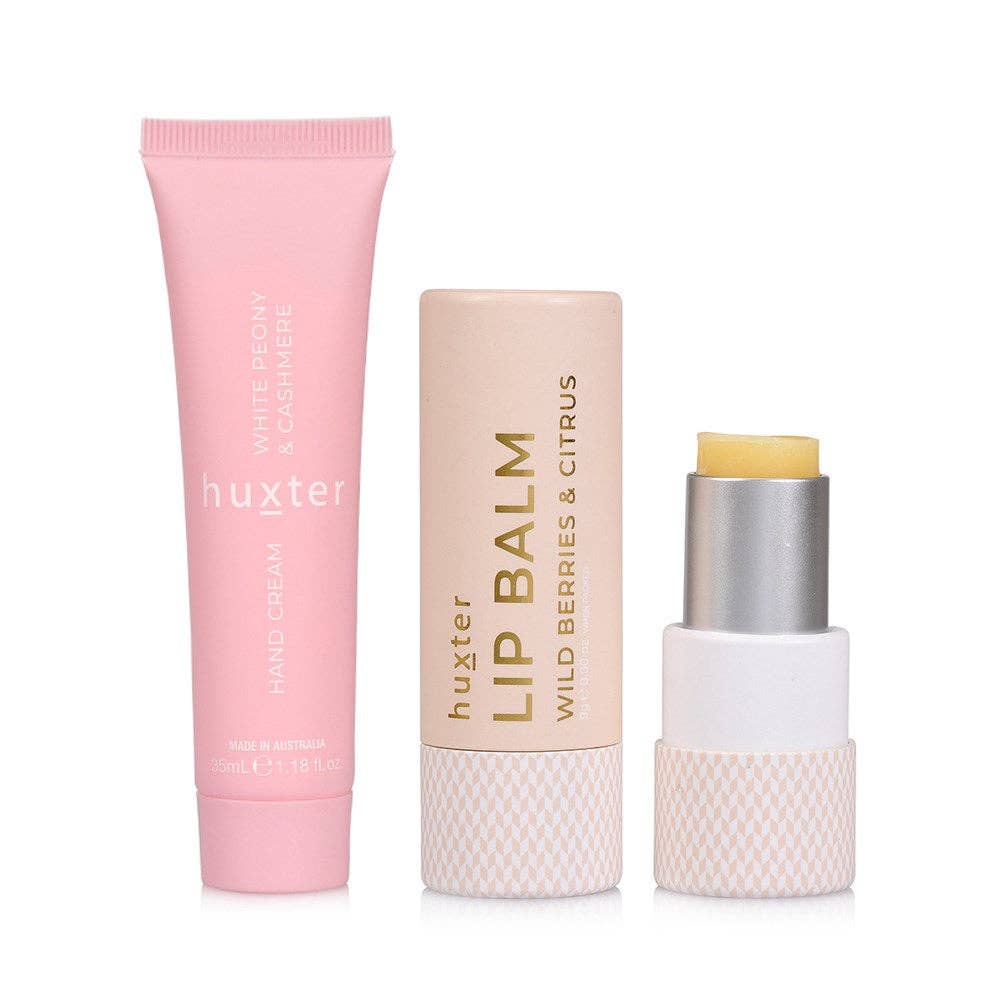 Lip &amp; Hand Cream Duo - Pink - White Peony &amp; Cashmere