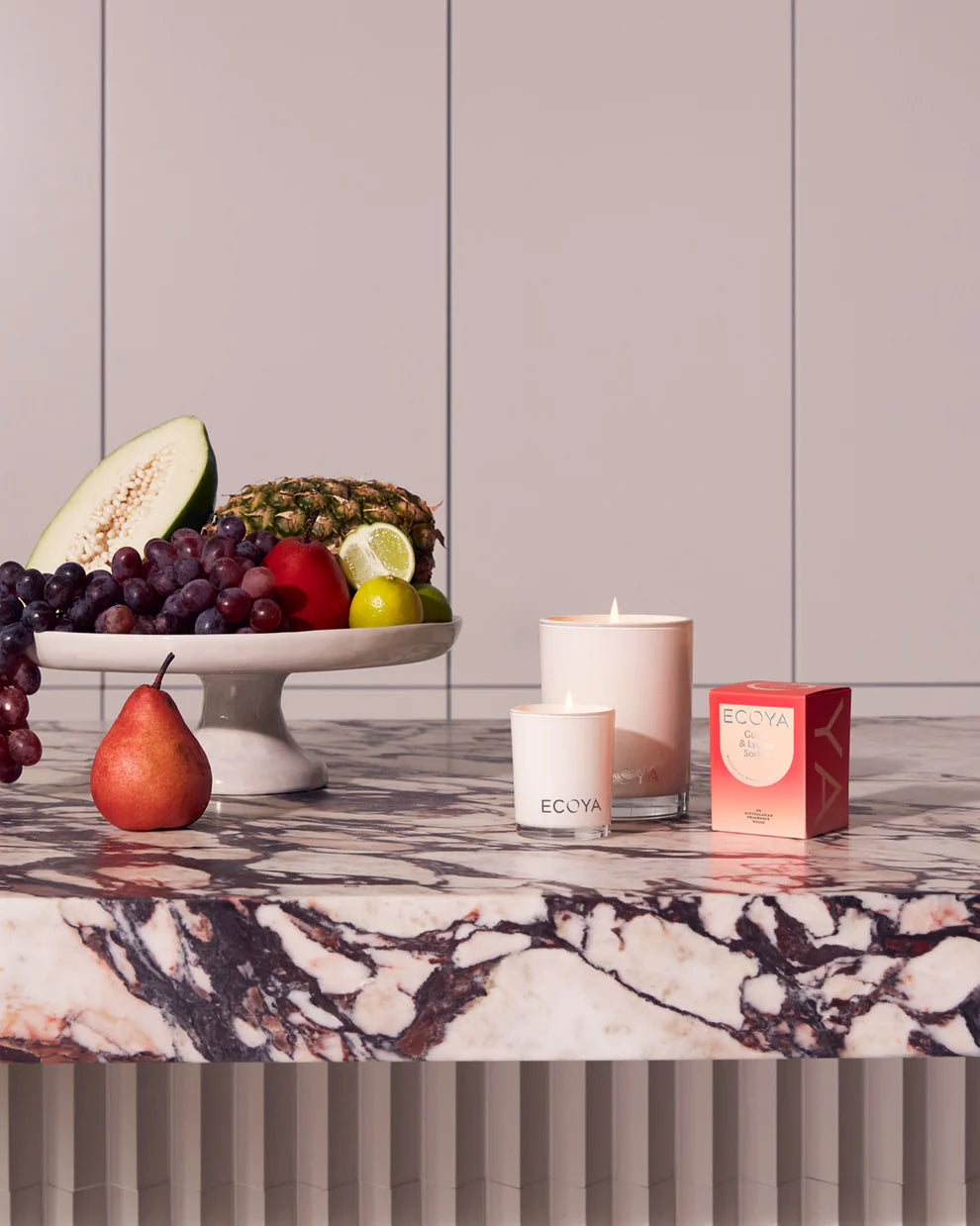 Ecoya | Guava & Lychee Sorbet mini candle