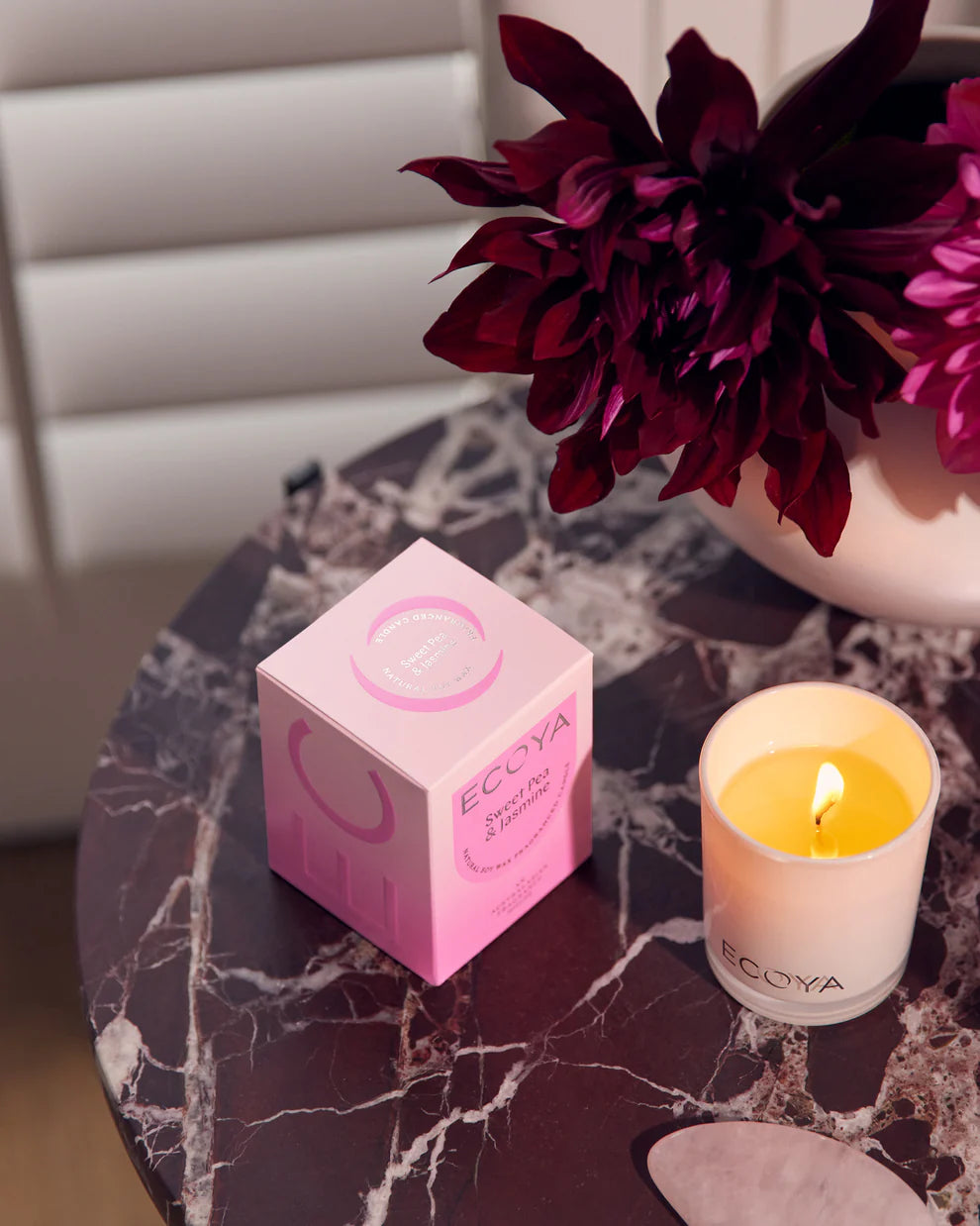 Ecoya | Sweet Pea & Jasmine mini candle